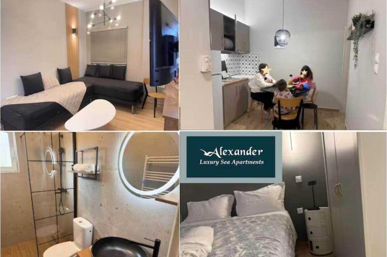 Alexander Luxury Sea Apartments Néa Khilí Exterior foto